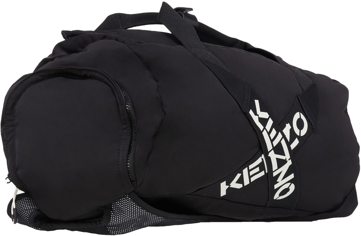 Kenzo: Black Kenzo Sport 'Big X' Duffle Bag - 3