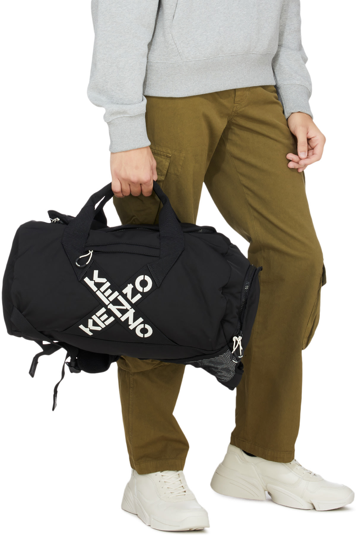 Kenzo Black Kenzo Sport Big X Duffle Bag influenceu Global influenceu