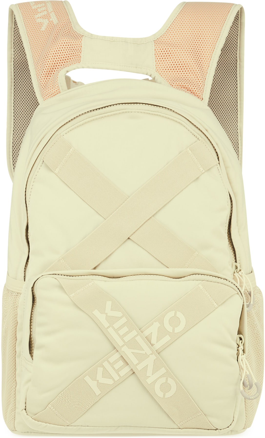 Kenzo: Grey Kenzo Sport 'Big X' Logo Backpack - 1