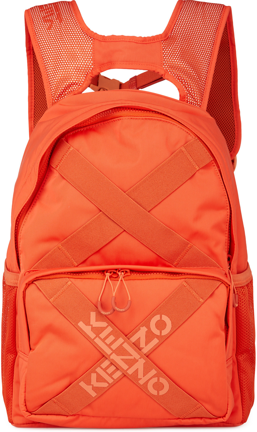 Kenzo: Orange Sac à Dos Kenzo Sport 'Big X' Logo Orange - 1