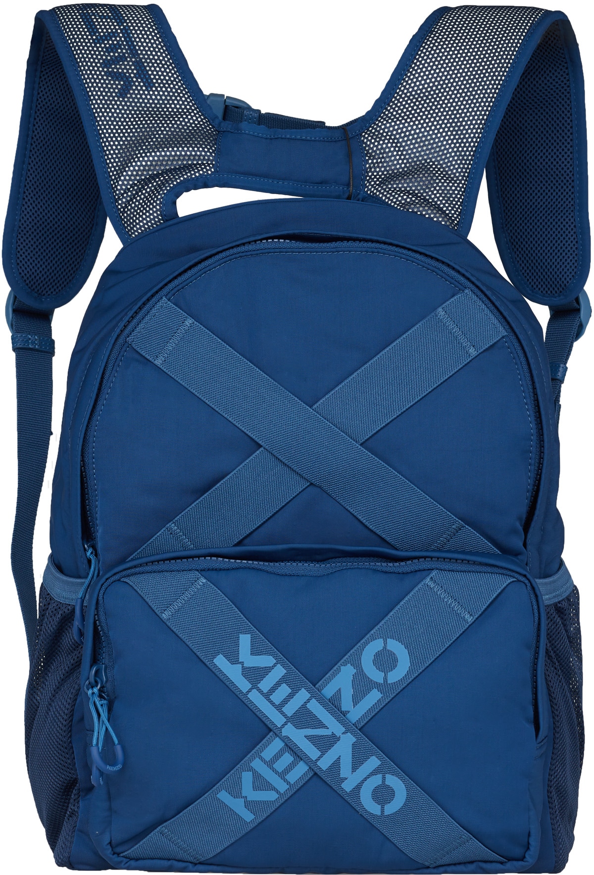 Kenzo: Blue Kenzo Sport 'Big X' Logo Backpack - 1