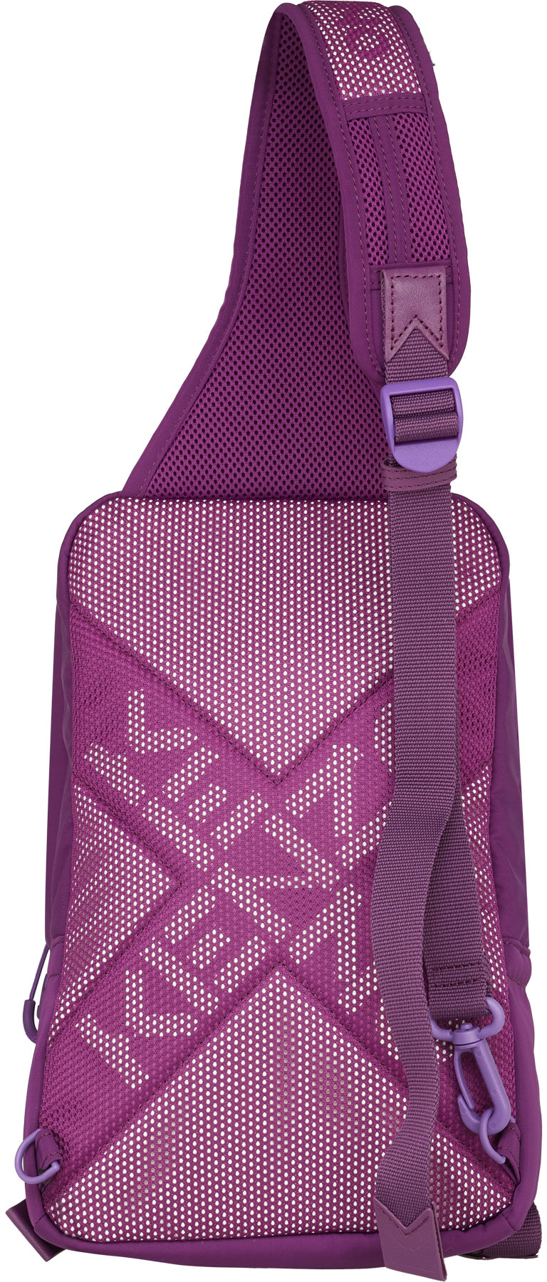 Kenzo: Purple Kenzo Sport Single Strap Backpack - 3