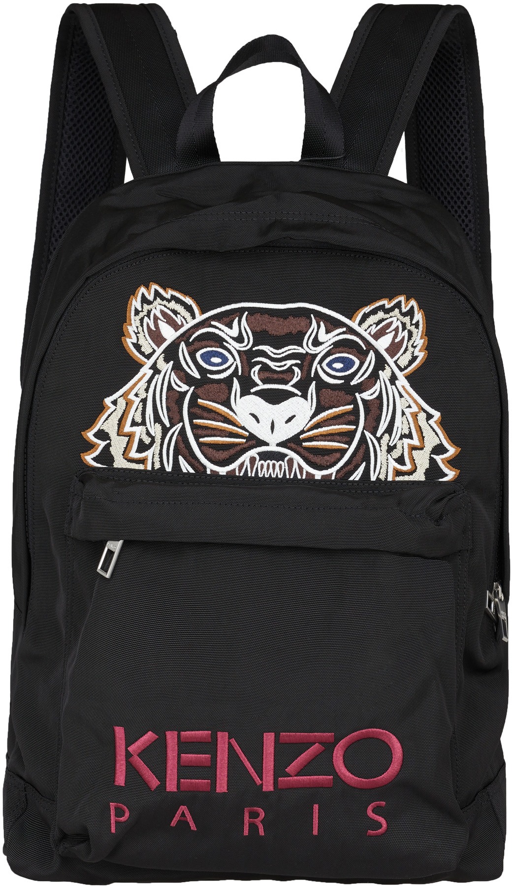 Kenzo Black Canvas Kampus Tiger Backpack influenceu Canada influenceu Canada