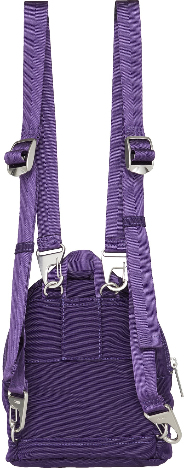 Kenzo: Mauve Mini Sac à Dos Kampus Tigre en Canvas Mauve - 2