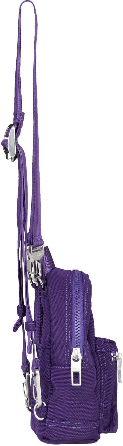 Kenzo: Purple Mini Canvas Kampus Tiger Backpack - 3