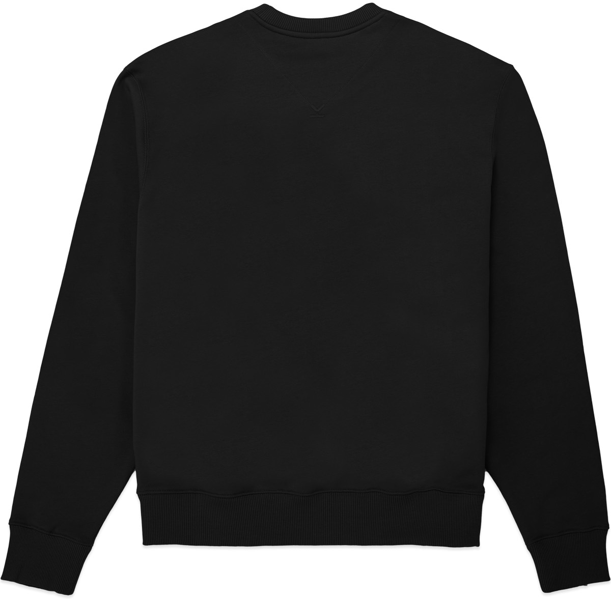 Kenzo: Black Logo Crew Sweater - 2