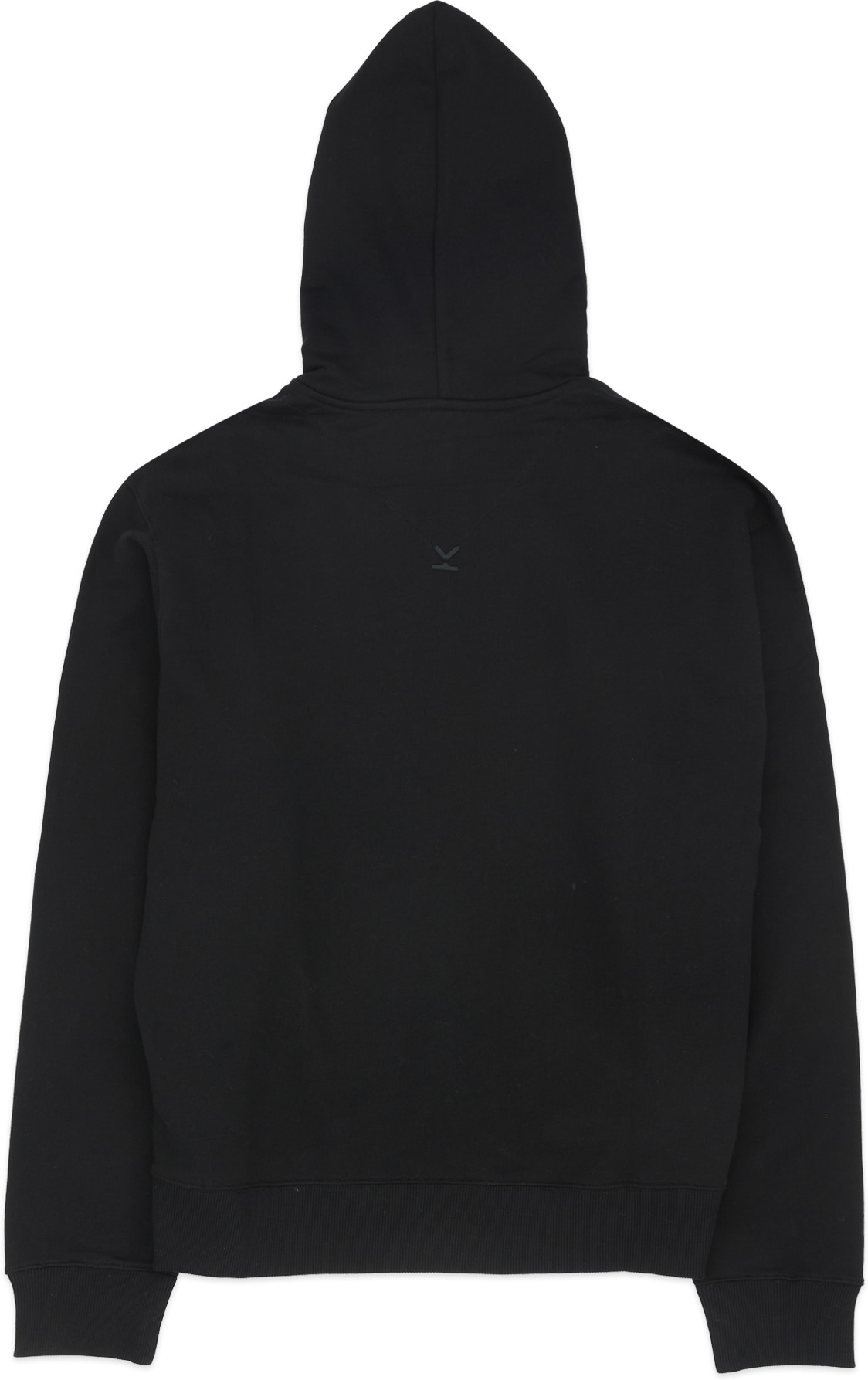 Kenzo: Noir Veste à Capuche Logo Noir - 2