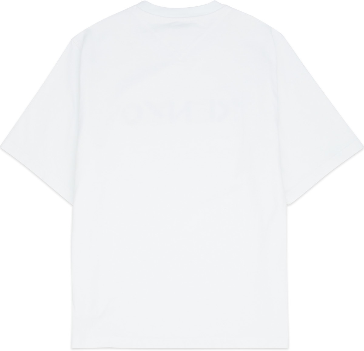 Kenzo: Blanc T-Shirt à Logo Blanc - 2