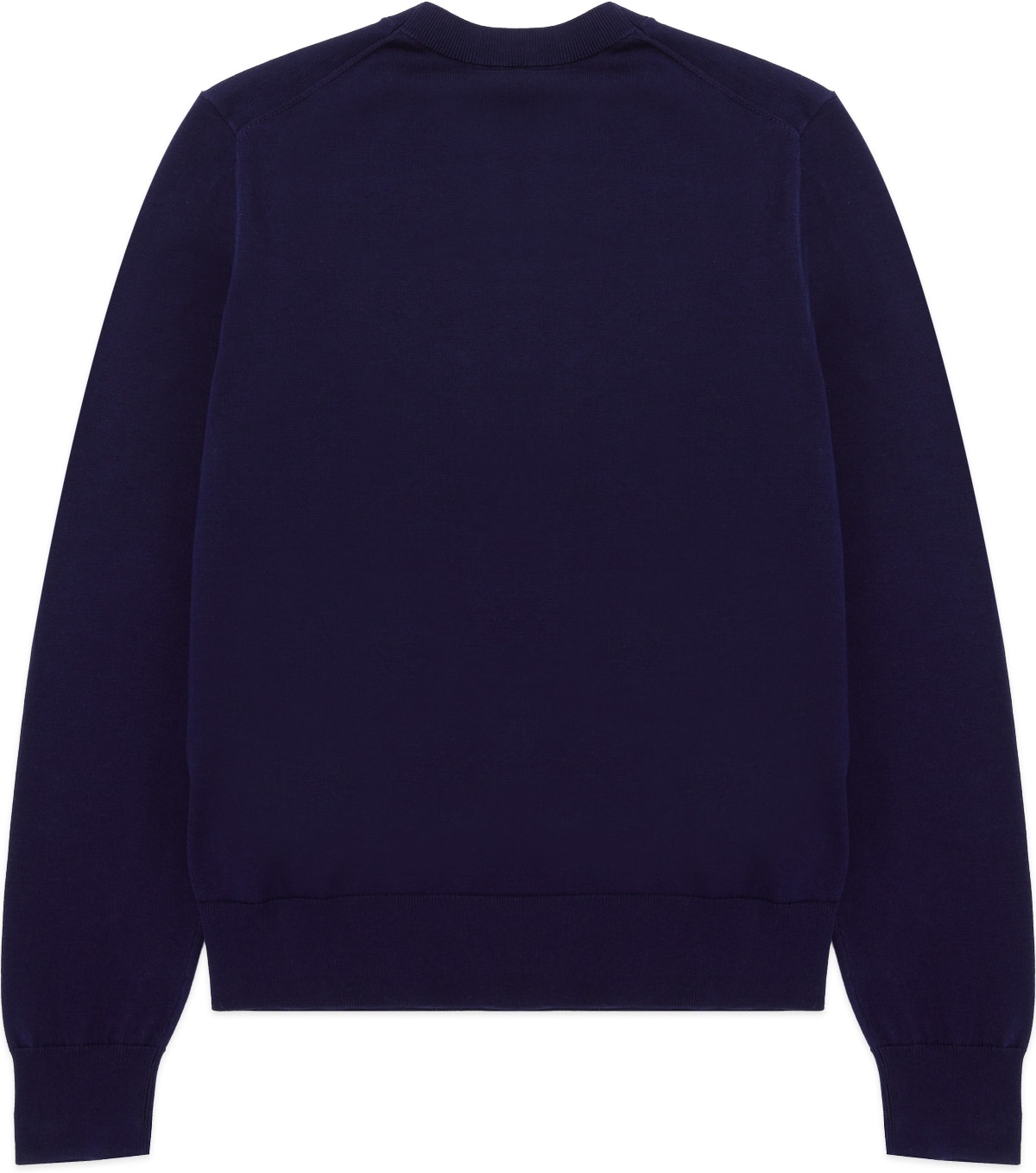 Kenzo: Blue Multicolored Logo Knit Crew Sweater - 2
