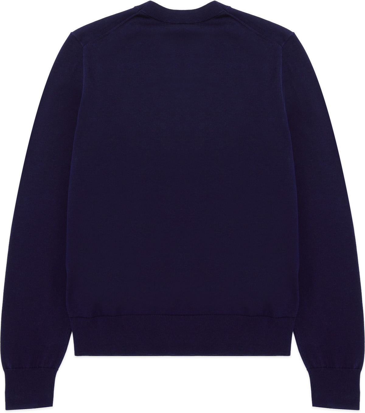 Kenzo: Blue Multicolored Logo Knit Crew Sweater - 2