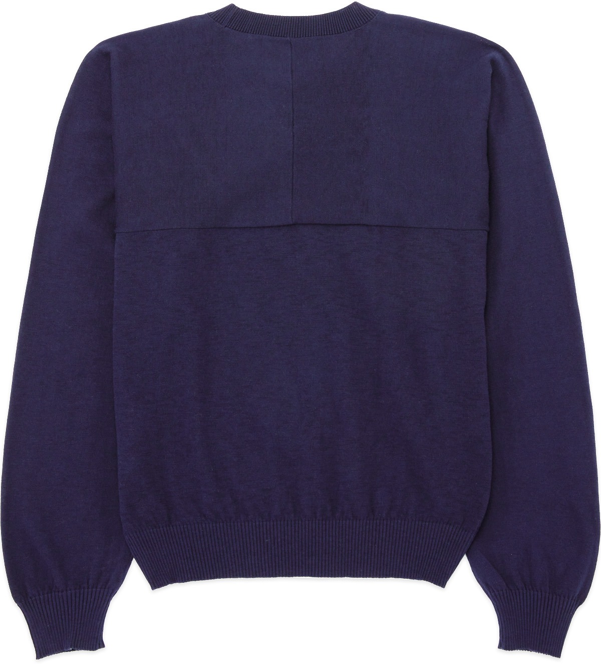 Kenzo: Blue Tiger Crest Oversized Knit Crew Sweater - 2