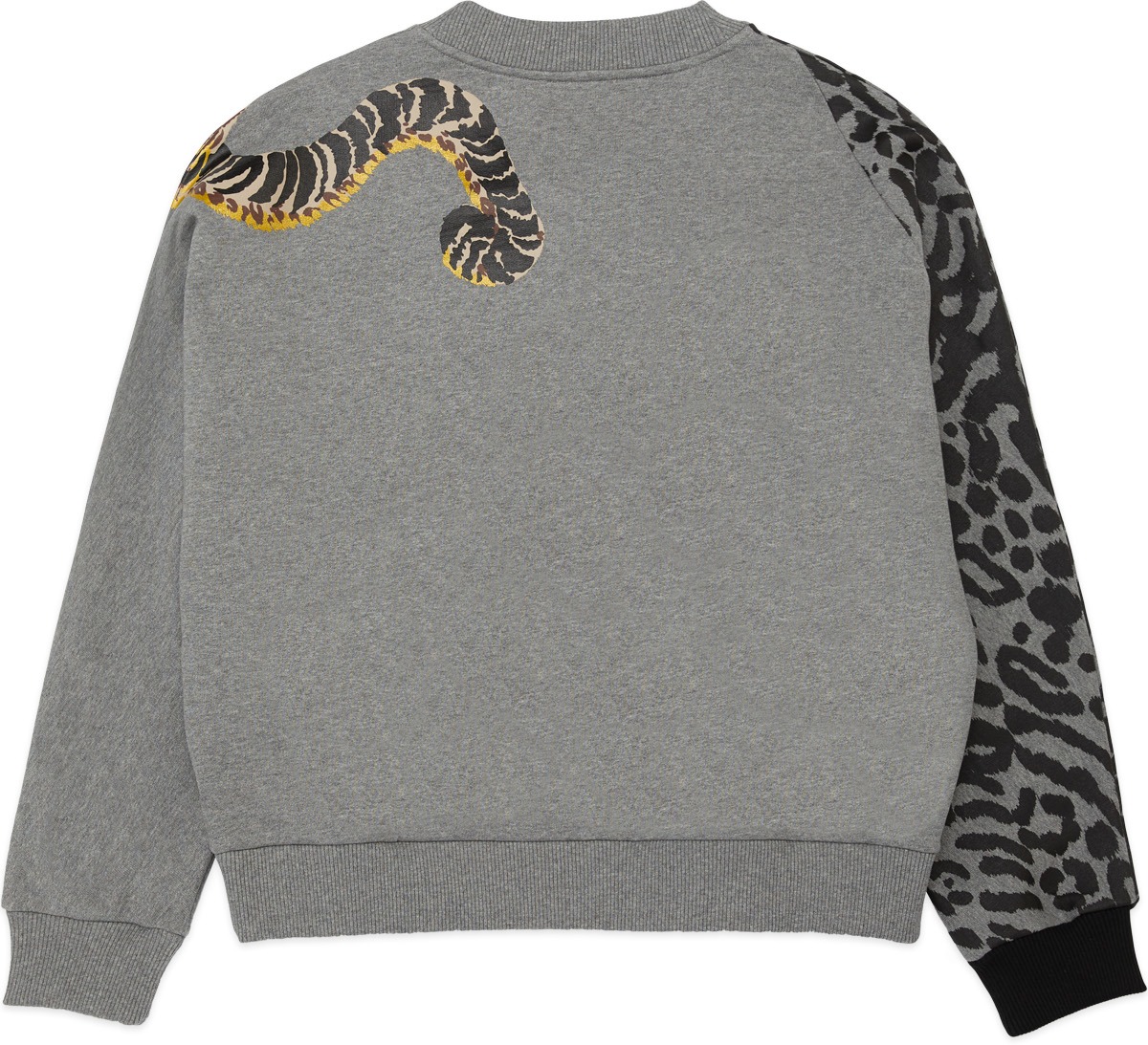 Kenzo: Grey Kenzo x Kansaiyamamoto 'Jungle Cat' Pullover Sweater - 2