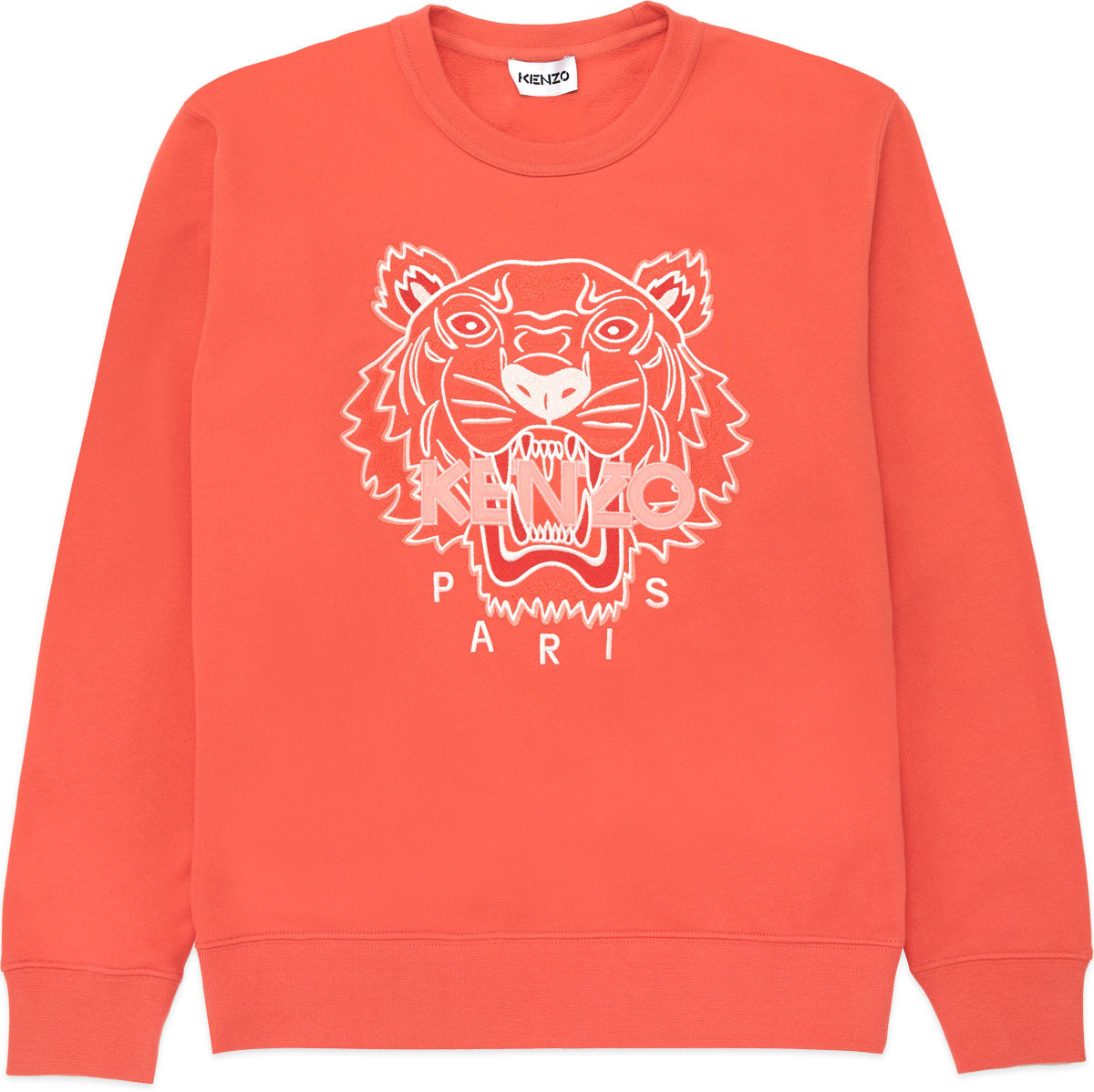 Kenzo: Red Tiger Pullover Sweater - 1
