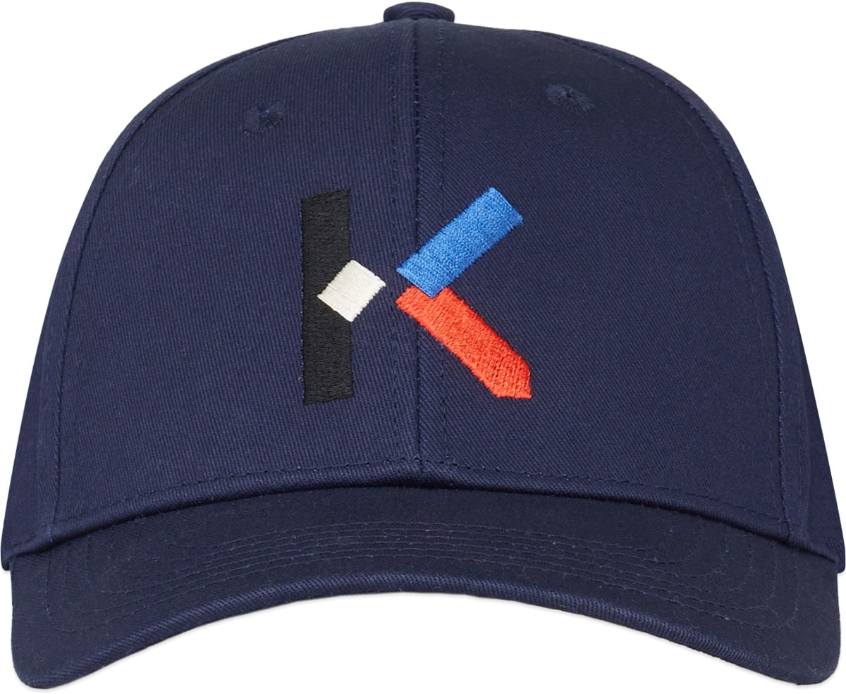 Kenzo: Bleu Casquette Kenzo K Bleu - 1