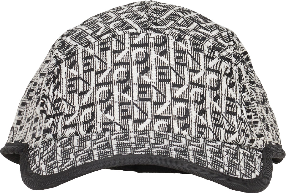 Kenzo: Multicolores Casquette Monogramme Courier Multicolores - 1