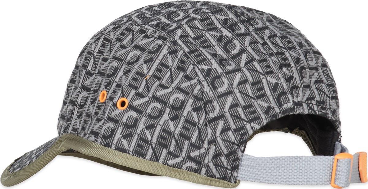 Kenzo: Orange Courier Monogrammed Cap - 3