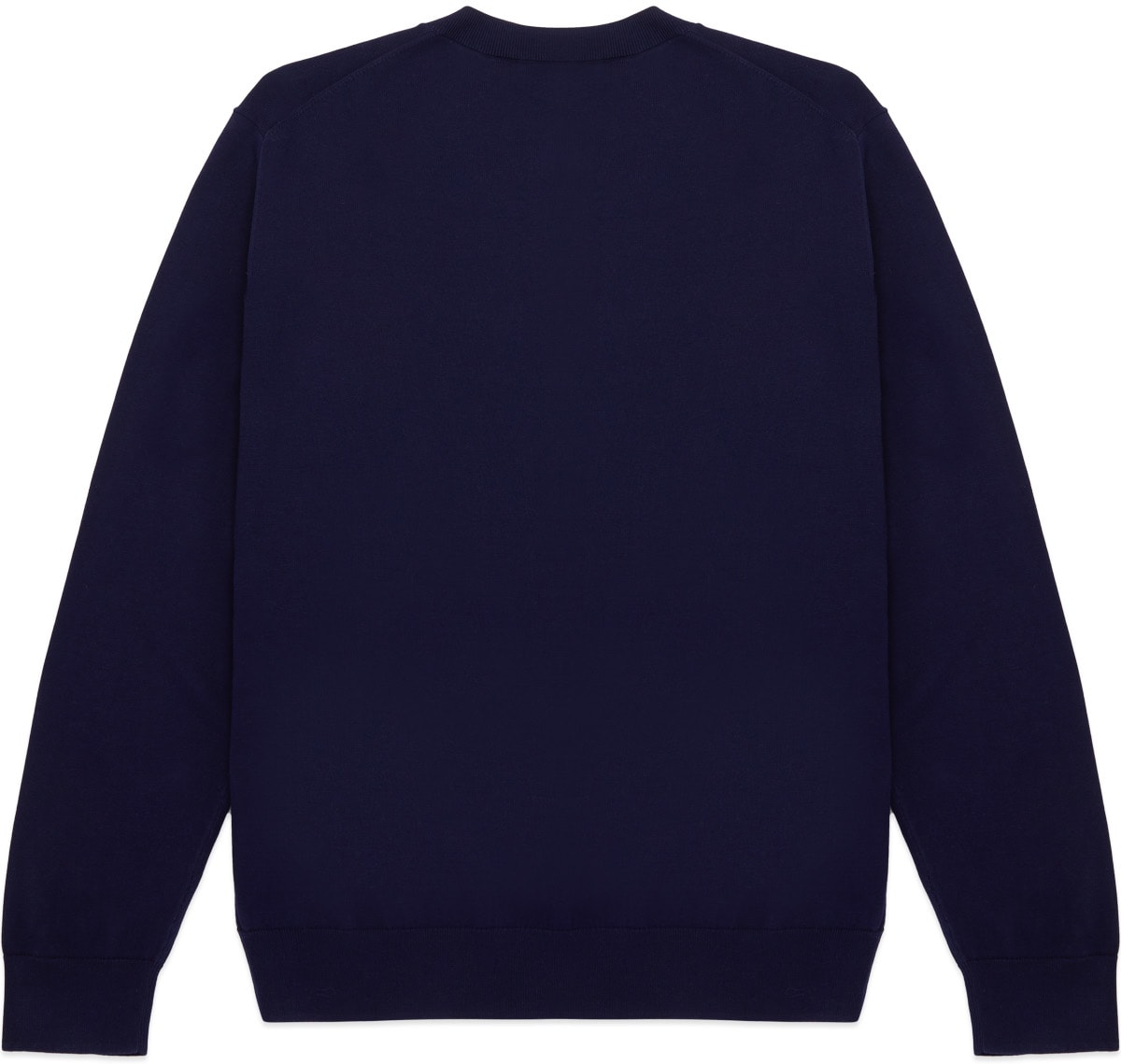 Kenzo: Blue Multicolored Logo Knit Crew Sweater - 2