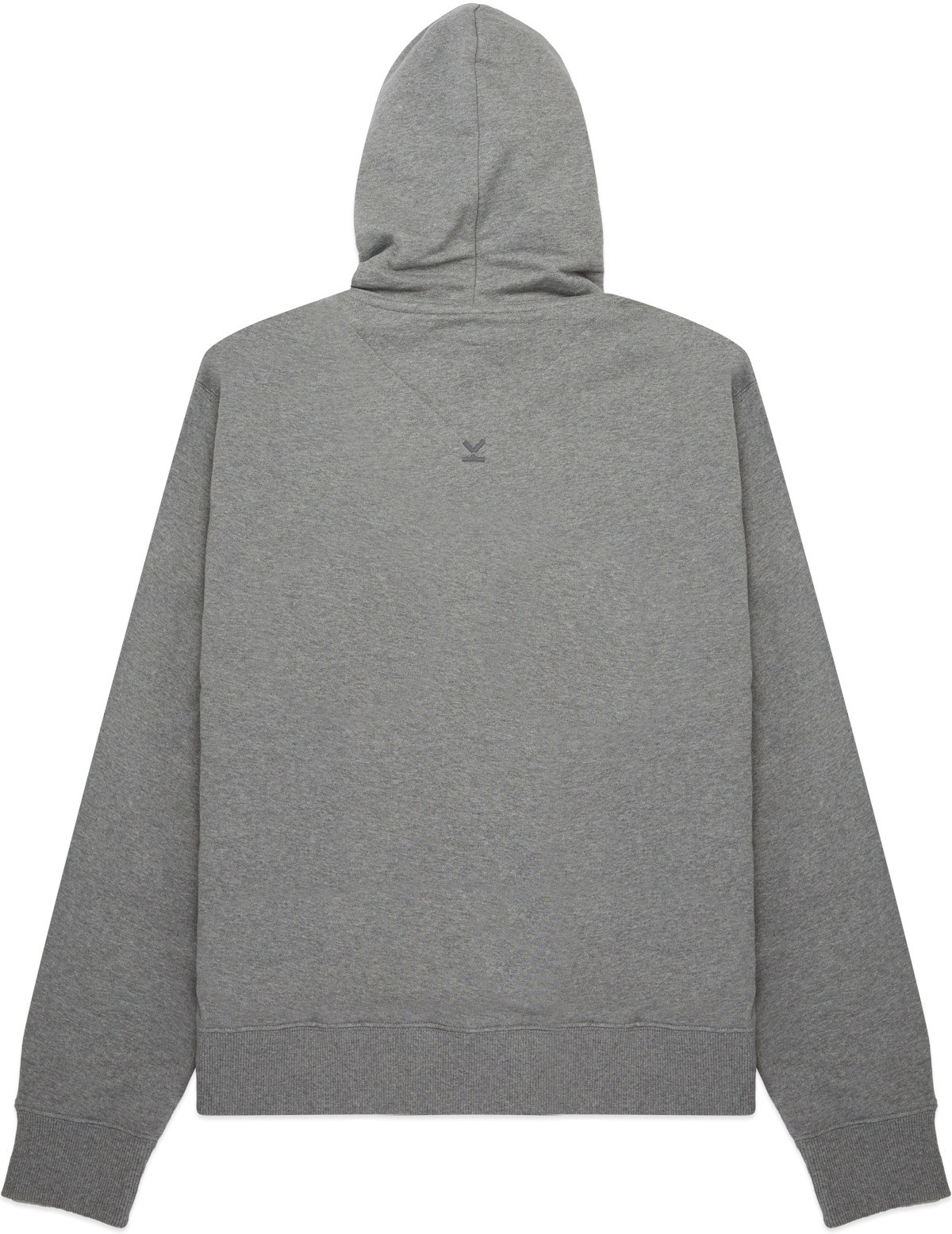 Kenzo: Grey Tiger Crest Hoodie - 2