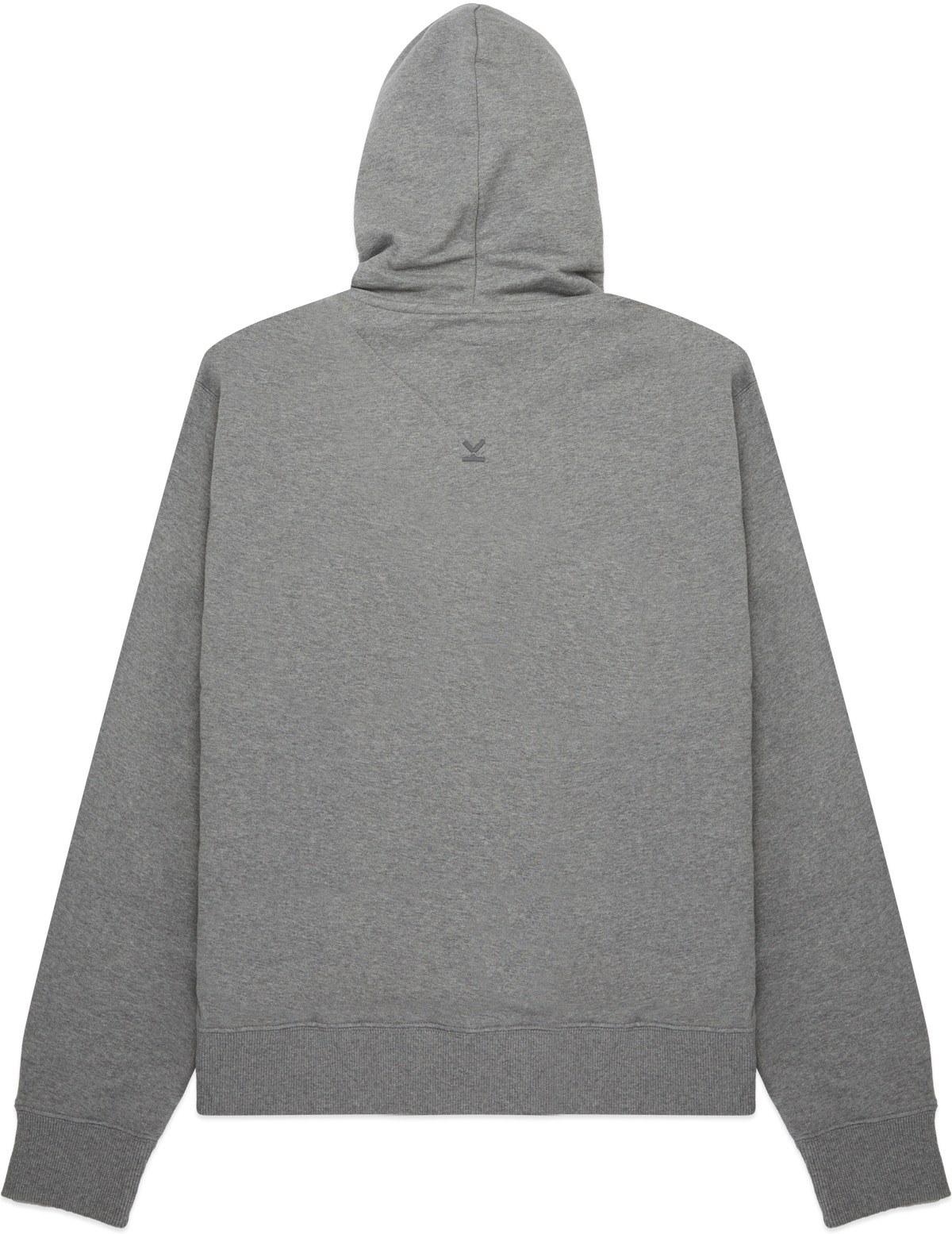 Kenzo: Grey Tiger Crest Hoodie - 2