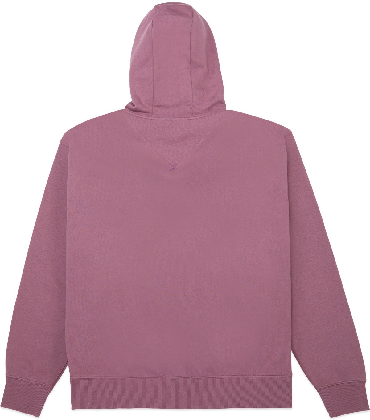 Kenzo: Mauve Veste à Capuche Oversized Multicolored Logo Mauve - 2