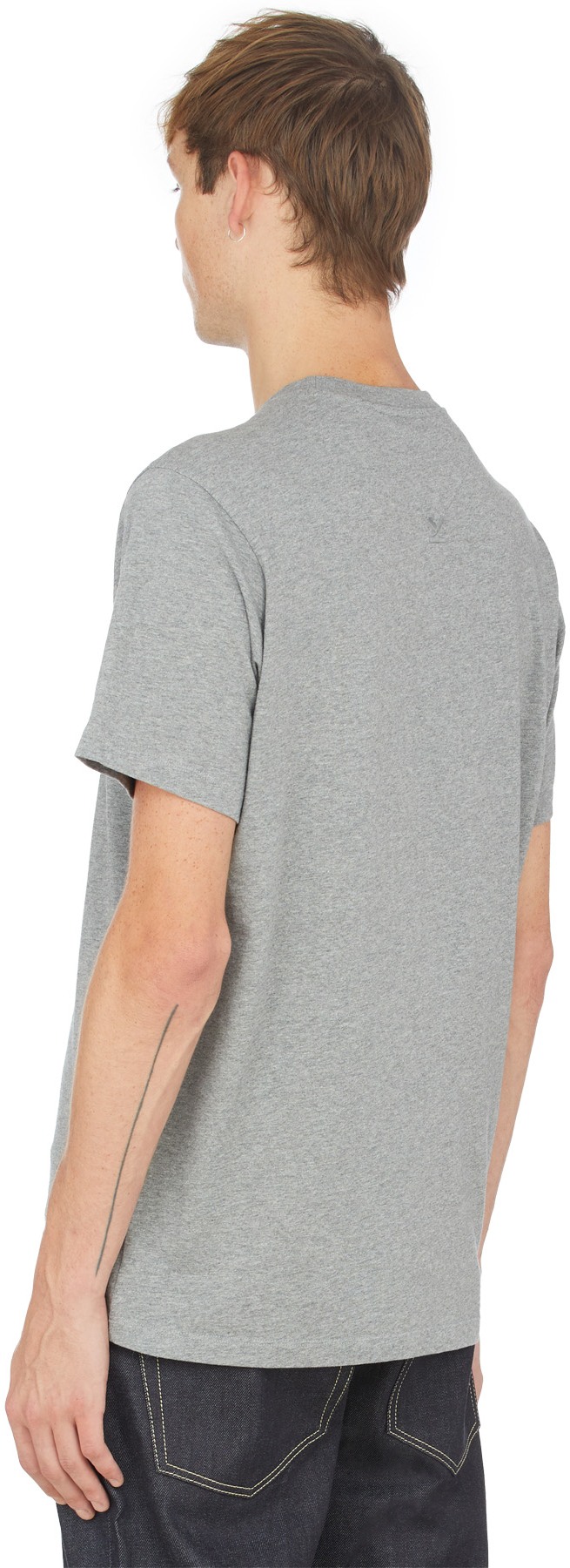 Kenzo: Grey Tiger Crest T-Shirt - 3