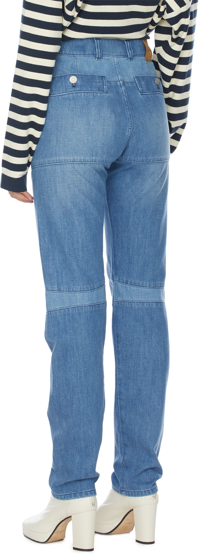 Kenzo: Blue Straight Jeans - 3