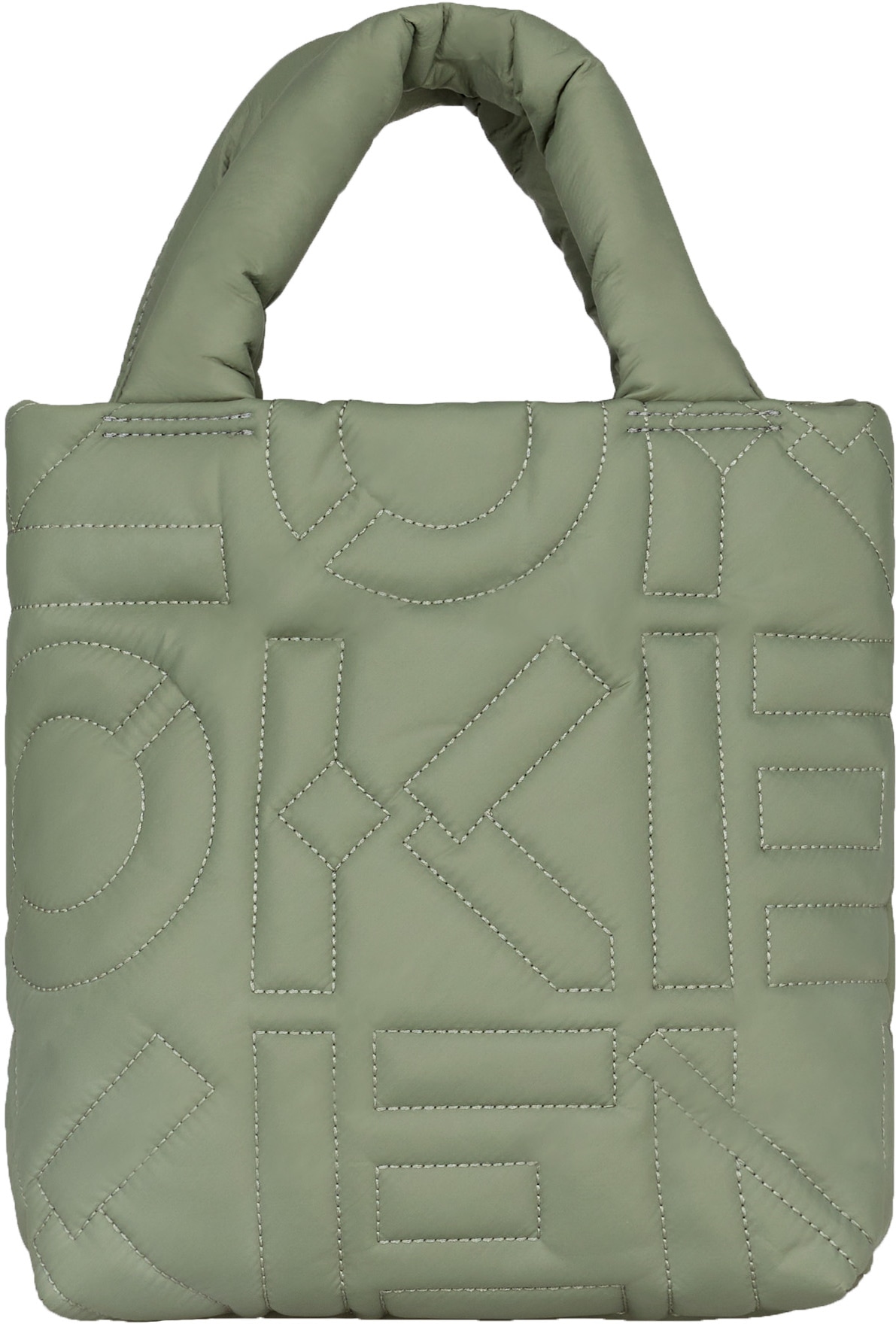 Kenzo: Green Arctik Small Tote Bag - 1