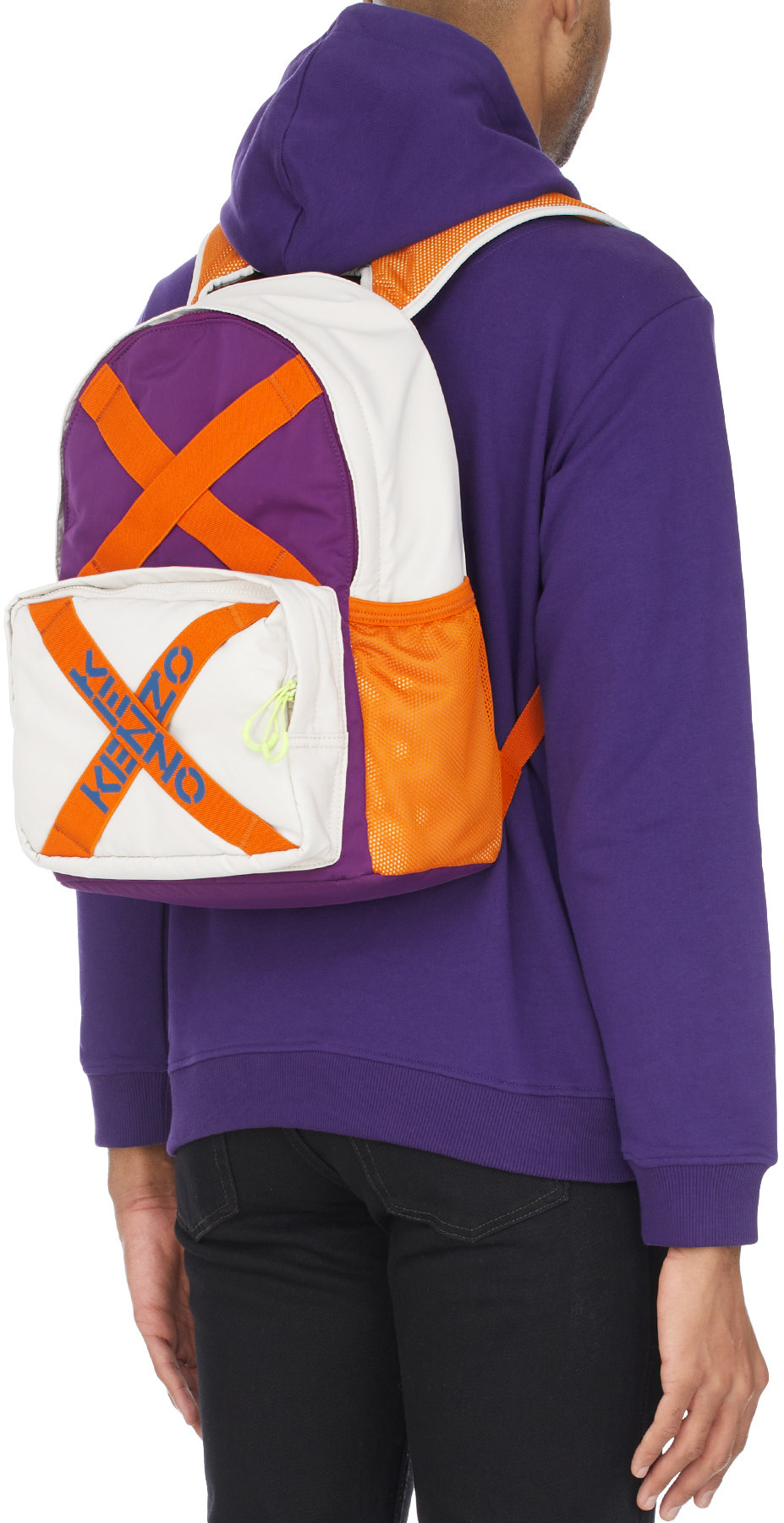 Kenzo: Purple Kenzo Sport Backpack - 4