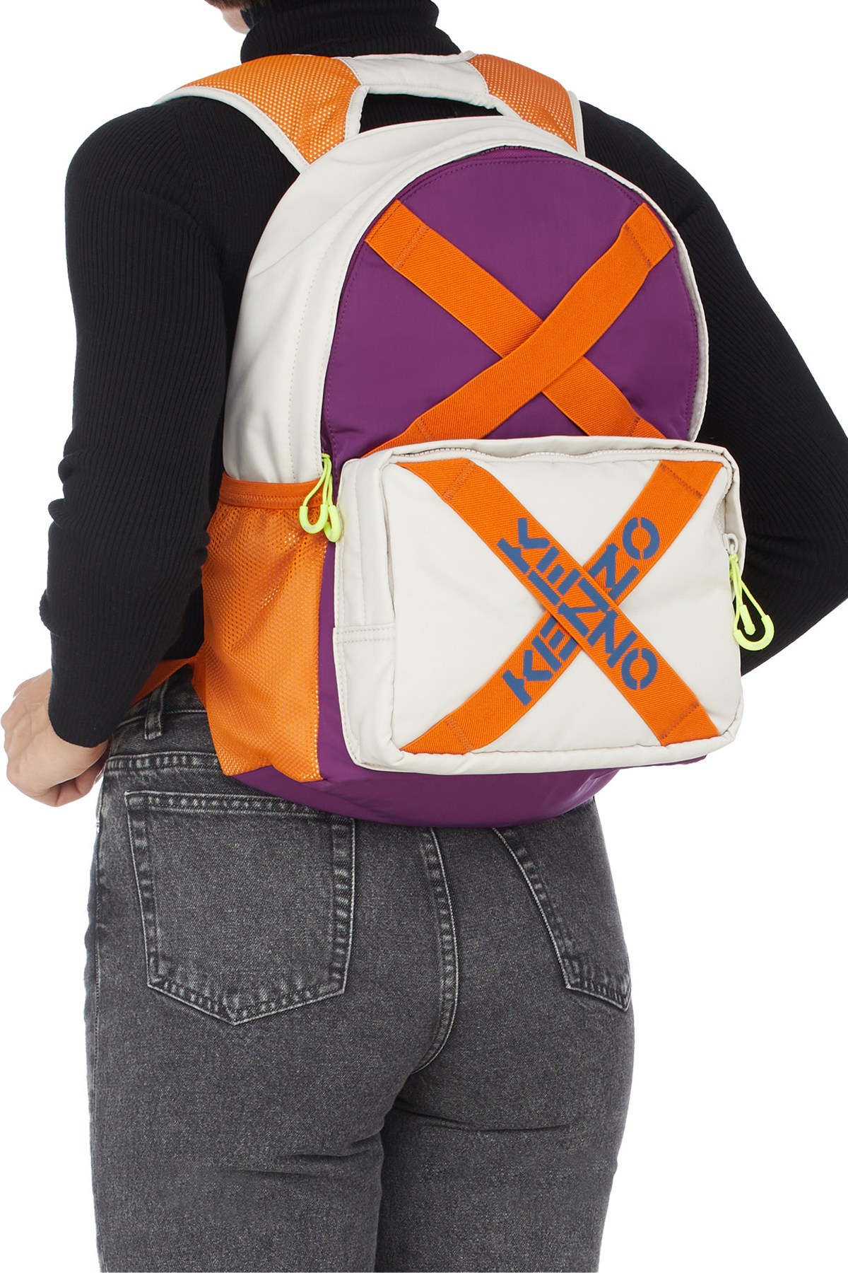 Kenzo: Purple Kenzo Sport Backpack - 5