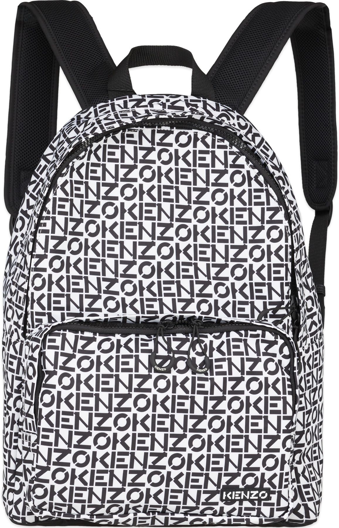 Kenzo: Blanc Sac à Dos Repeat Logo Blanc - 1