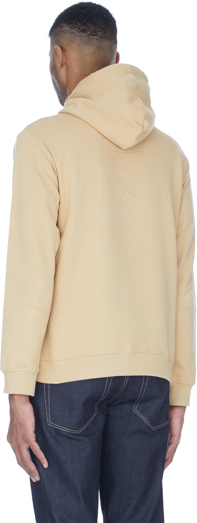 Kenzo: Neutrals Tiger Seasonal 2 Hoodie - 3