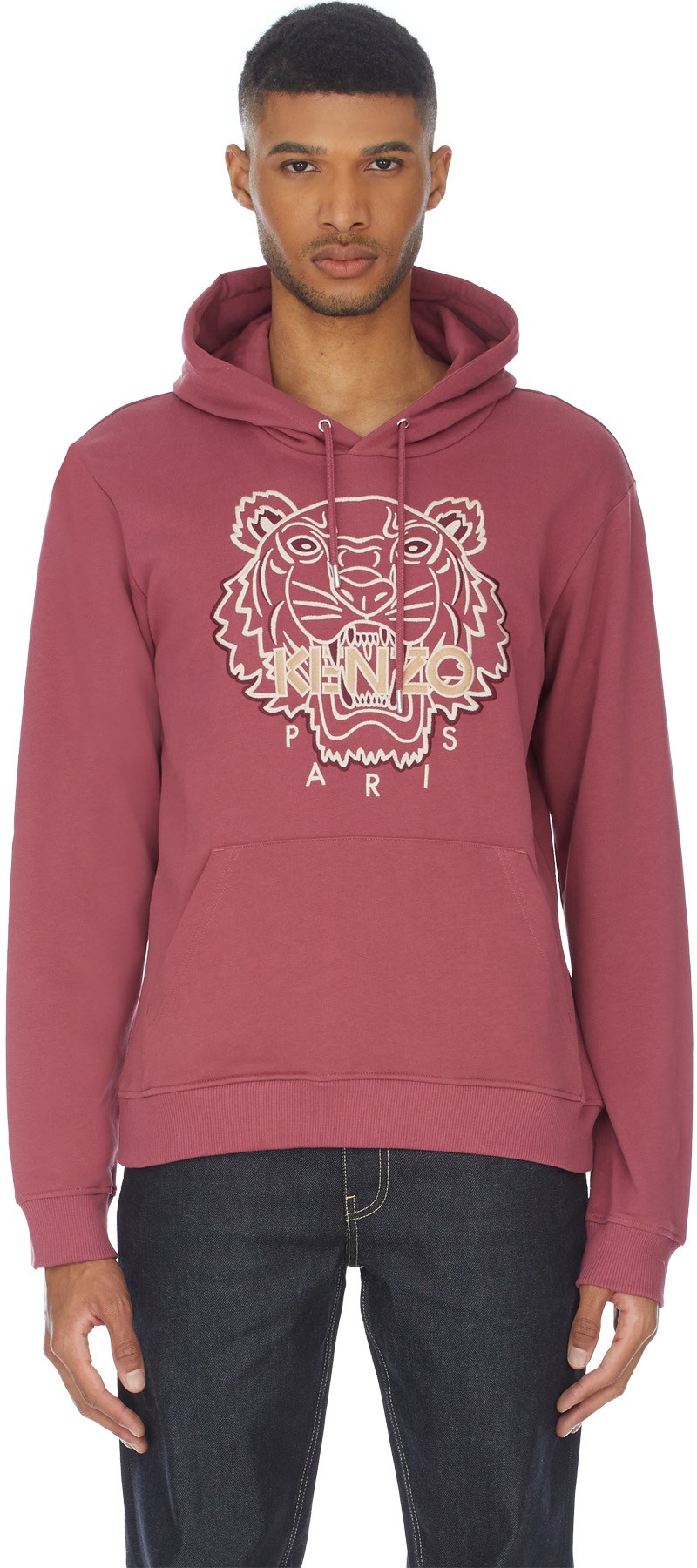 Kenzo: Red Tiger Seasonal 2 Hoodie - 1