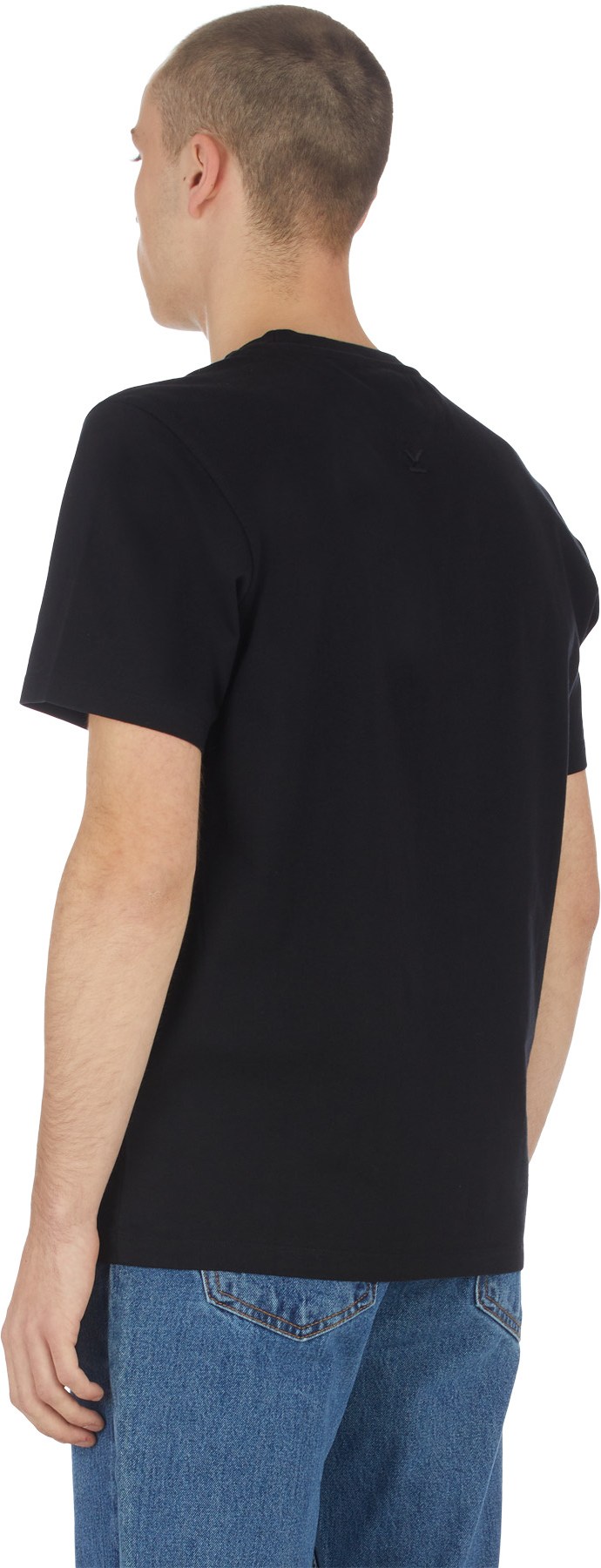 Kenzo: Black Logo T-Shirt - 3