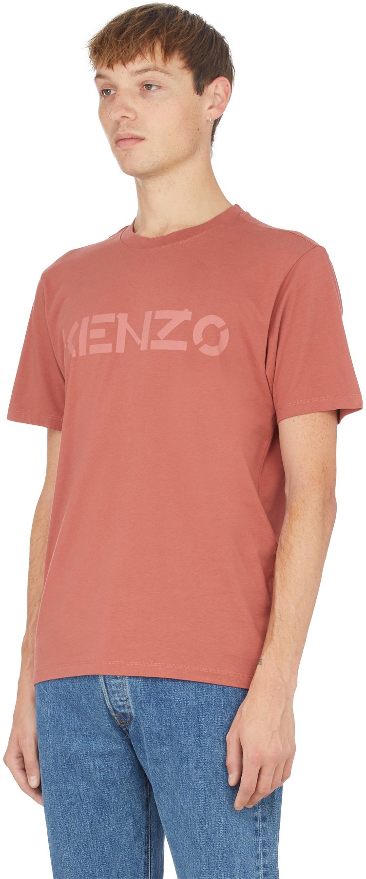 Kenzo: Pink Logo T-Shirt - 2