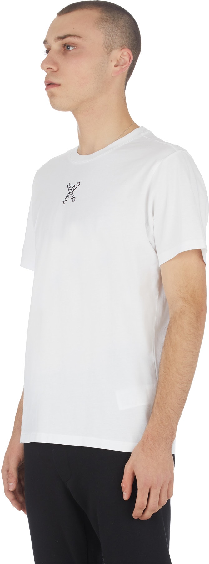 Kenzo: White Kenzo Sport 'Little X' T-Shirt - 2
