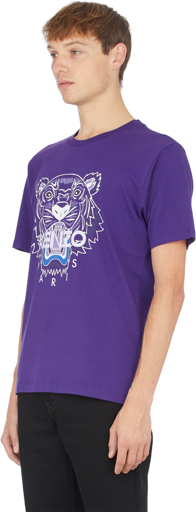 Kenzo: Purple Tiger T-Shirt - 2