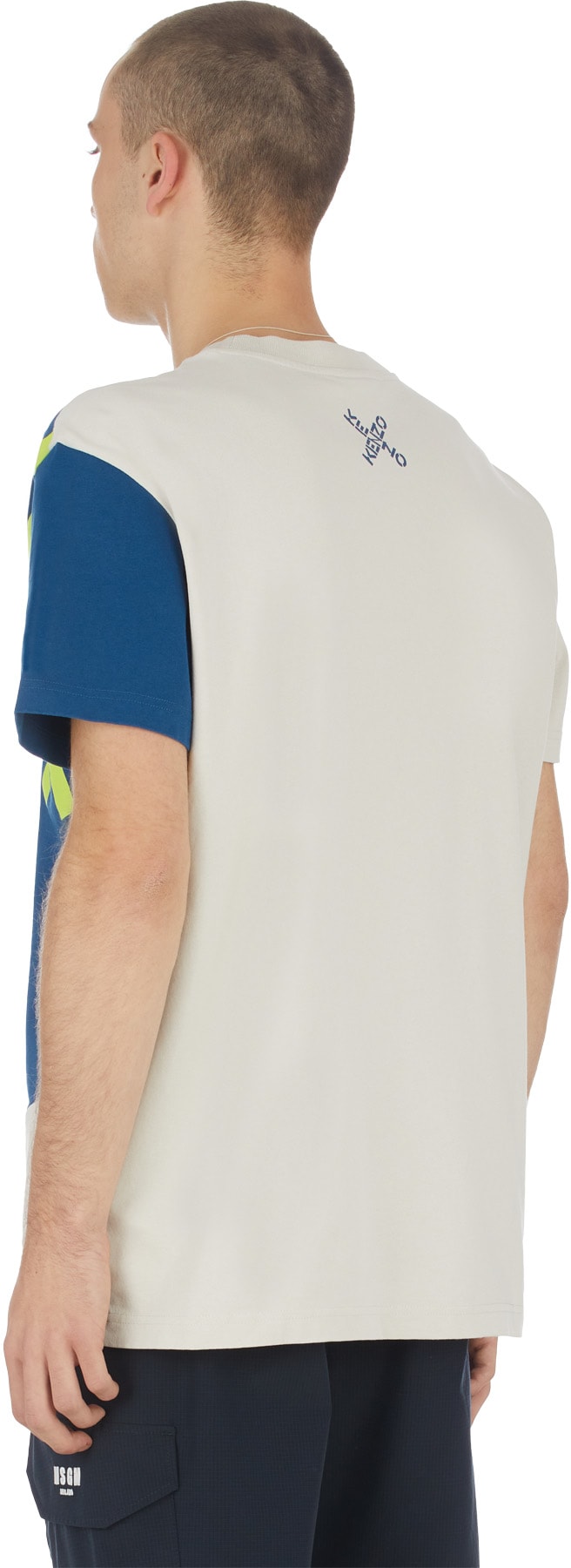 Kenzo: Blue Kenzo Sport 'Big X' T-Shirt - 3