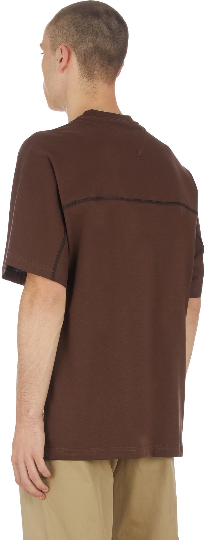 Kenzo: Brown K-Tiger Oversized T-Shirt - 3