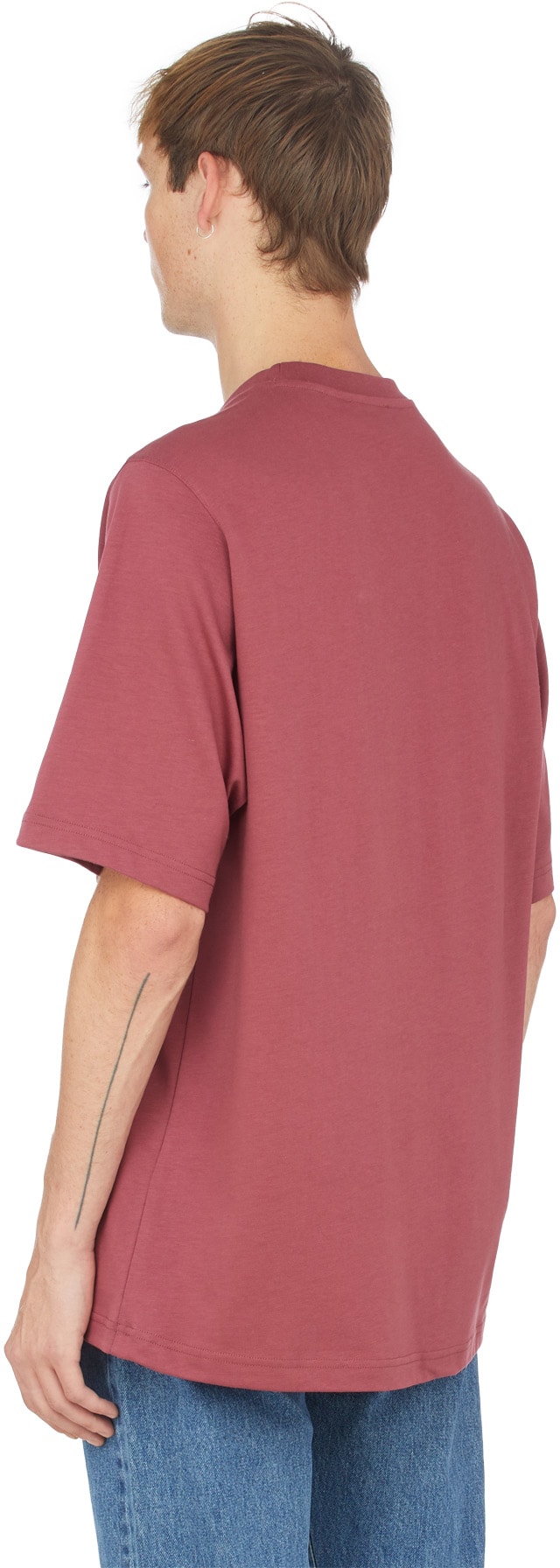 Kenzo: Red Embroidered Tiger T-Shirt - 3