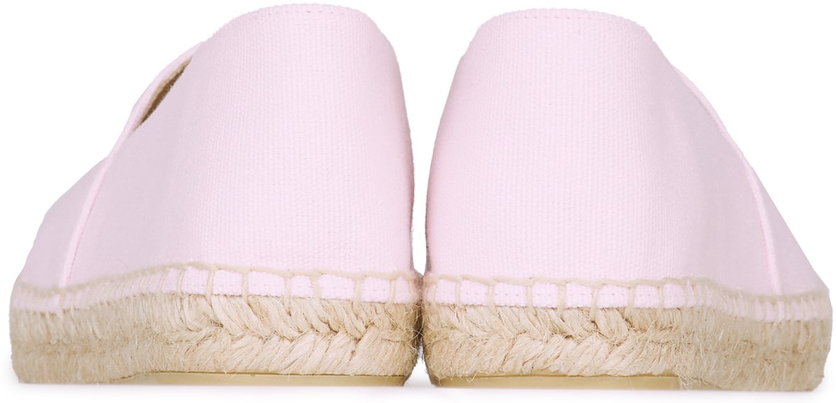 Kenzo: Pink Classic Tiger Canvas Espadrille - 5