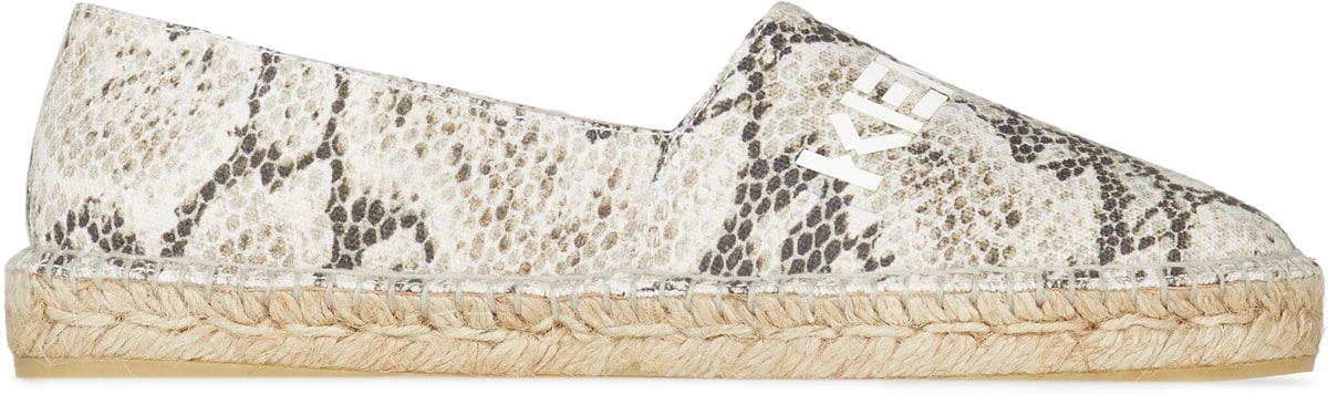 Kenzo: Multicolor Classic Logo Canvas Printed Espadrilles - 1