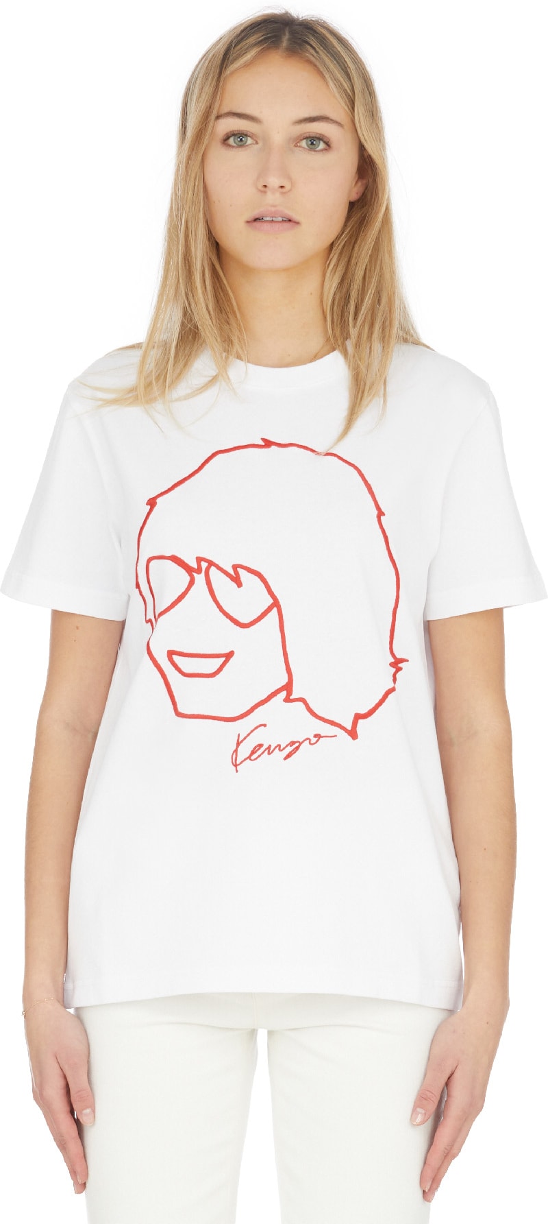 Kenzo: Blanc T-Shirt 'Kenzo Tribute' Blanc - 1