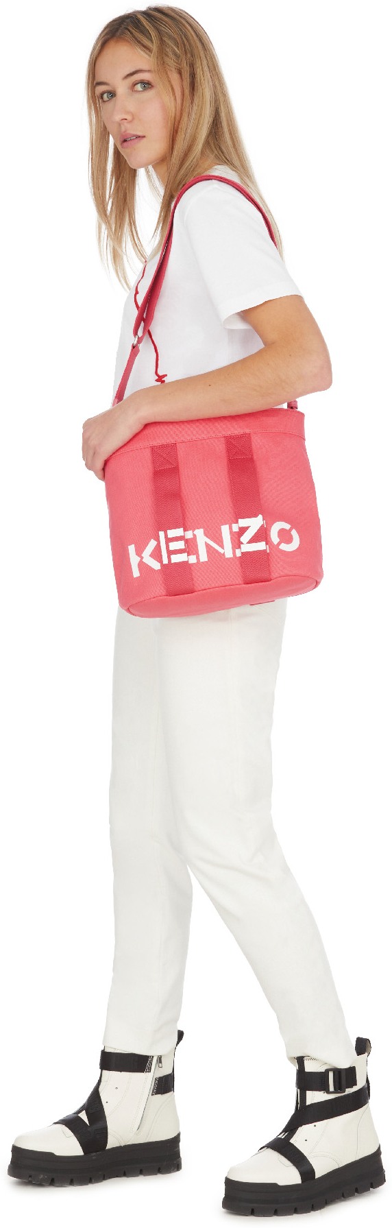 Kenzo: White 'Kenzo Tribute' T-Shirt - 4