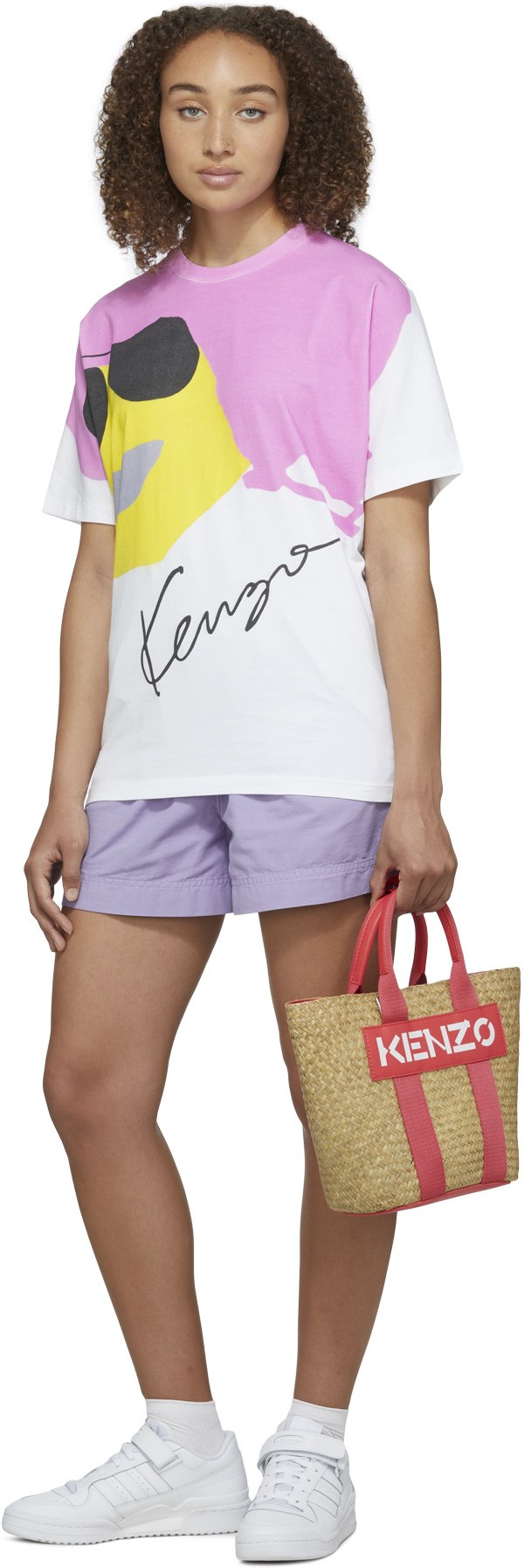 Kenzo: White 'Kenzo Tribute' T-Shirt - 4