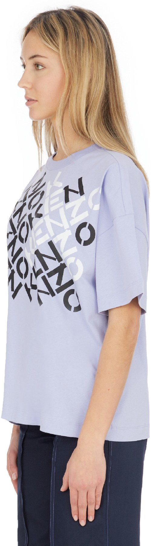 Kenzo: Purple Kenzo Sport 'Multi X' T-Shirt - 2