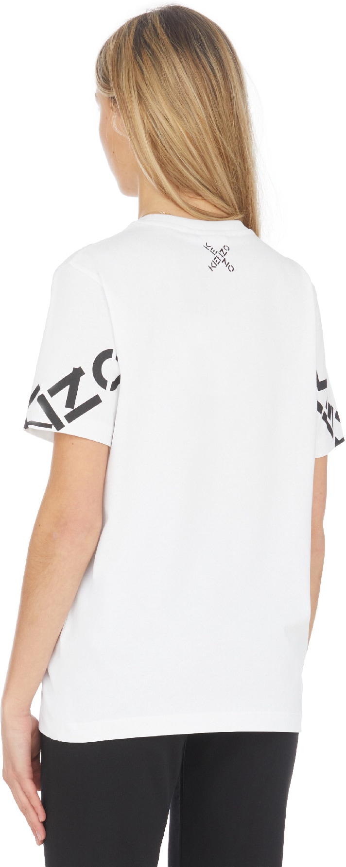 Kenzo: White Kenzo Sport 'Big X' T-Shirt - 3