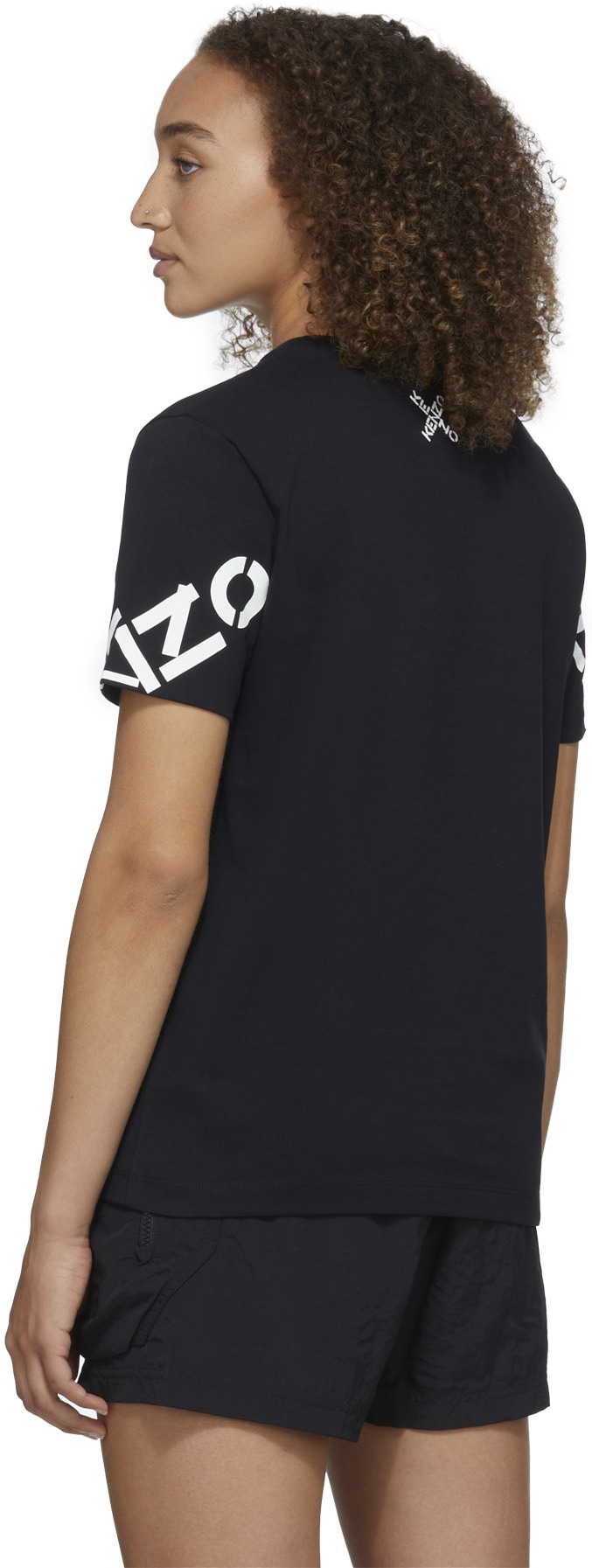 Kenzo: Black Kenzo Sport 'Big X' T-Shirt - 3