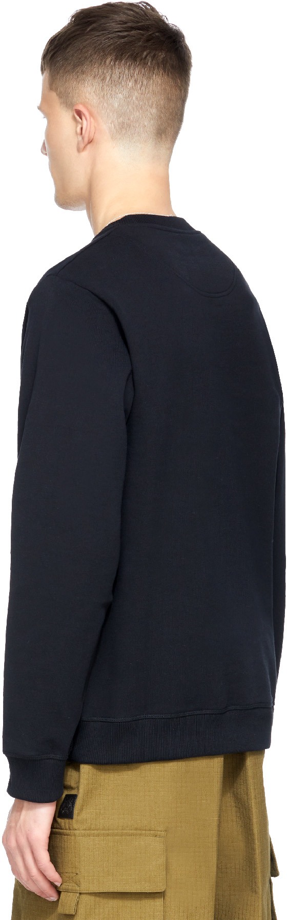 Kenzo: Black Tiger Crew Sweater - 3