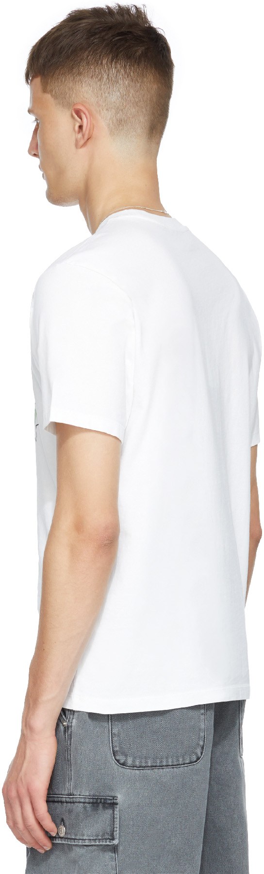 Kenzo: Blanc T-Shirt Tigre Blanc - 3