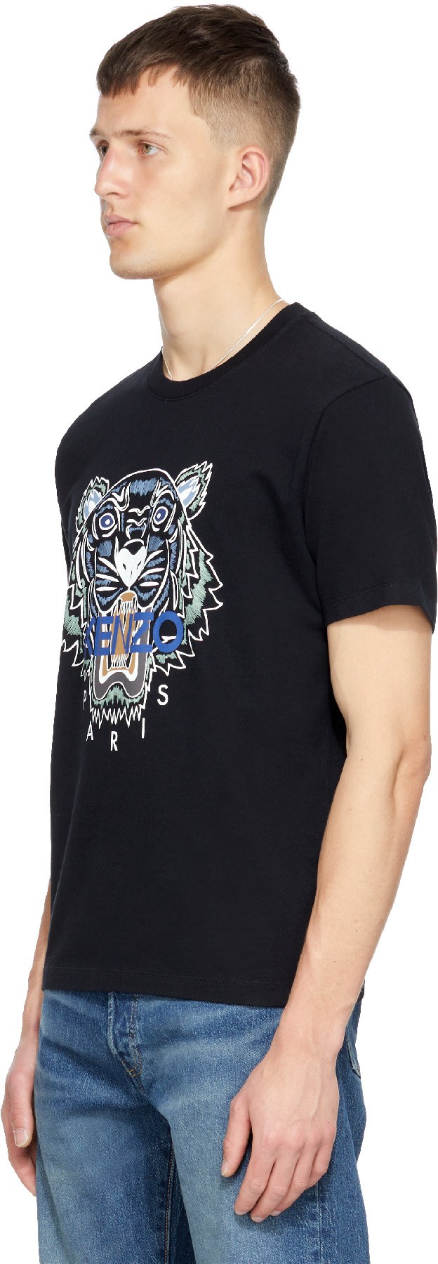 Kenzo: Black Tiger T-Shirt - 2